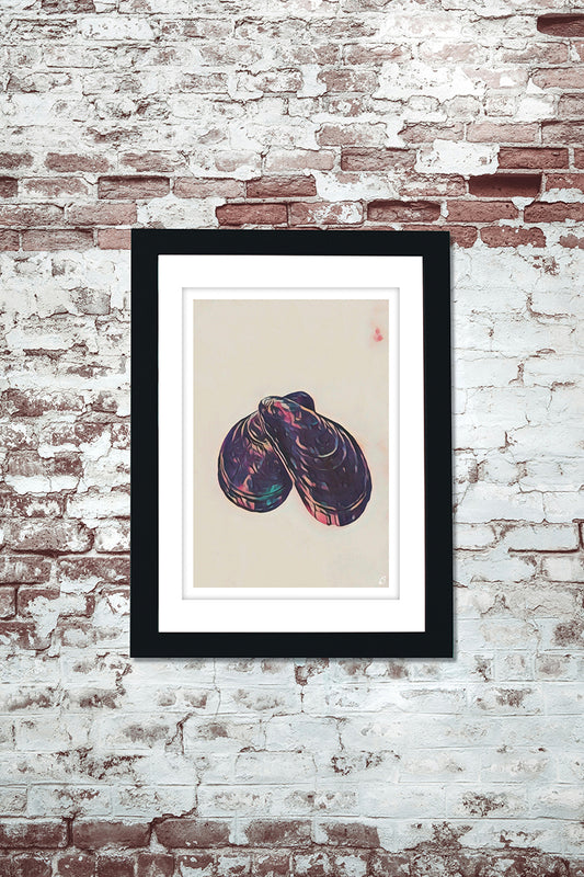 Mussel Shells Print